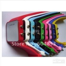 Led Watch/candy Watch/digital Watch/led Mirror Watches/ 1pcs/ Shippi