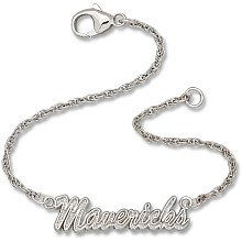 Logoart Dallas Mavericks Team Name Script Bracelet