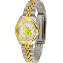 Long Beach State 49ers Womens 23Kt Gold Watch