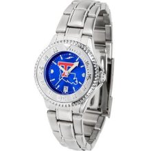 Louisiana Tech Women's Stainless Steel Dress Watch