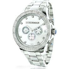 Luxurman Diamond Watch 0.2ct New Arrival Mens Watches