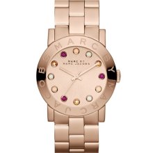 MARC by Marc Jacobs 'Amy' Bracelet Watch, 37mm Rose Gold