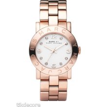 Marc Jacobs Mbm3077 'amy' Crystal Bracelet Watch