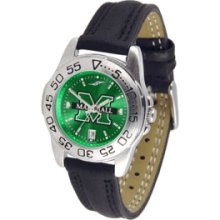 Marshall Thundering Herd NCAA AnoChrome Sport Ladies Watch (Leat