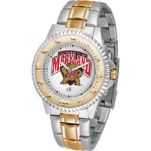 Maryland Terps Two Tone Competitor Watch Mens Ladies