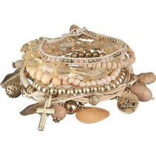 Maurices Multi Stretch Bracelet Set Natural Combo