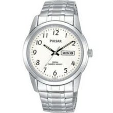 Men`s Pulsar Expansion Collection Watch W/English/Spanish Calendar