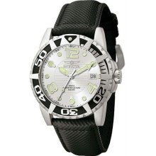 Men's Aluminum Pro Diver Silver Tone Dial Strap