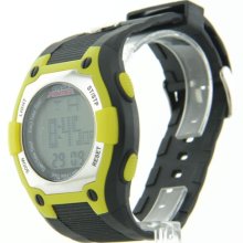 Mens Cage Fighter Rubberized Band Digital Watch CF332005BSYL ...