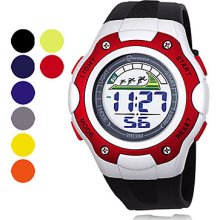 Men's Chronograph And Water PU Resistant Digital Automatic Sport Watches (Assorted Color)