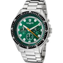 Men's Chronograph Green Dial Stainless