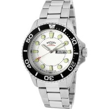 Men's Chronospeed White Dial Stainless Steel ...