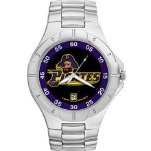 Mens East Carolina University Watch - Stainless Steel Pro II Sport