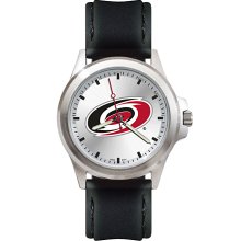 Mens Fantom Carolina Hurricanes Watch With Leather Strap