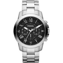 Mens Fossil Grant Stainless Steel Watch