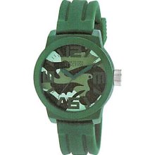 Men's Green Kenneth Cole Reaction Military Style Watch RK1294