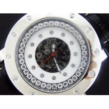 Men's Icetime 50mm Round 12 Big Diamond Automatic Watch