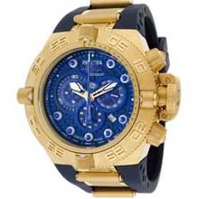 Men's Invicta Subaqua Chronograph Watch with Blue Dial (Model: 11796)