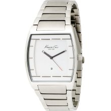 Mens Kenneth Cole New York Steel Date Watch KC3865