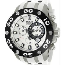 Men's LIMITED EDITION Jason Taylor Reserve Venom Chronograph Silver Dial Rubber