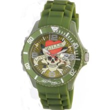 Men's Matterhorn Love Kills Watch in Green ...