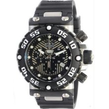 Men's Nitro Swiss Quartz Chronograph Black Dial Strap