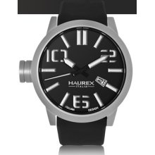 Men's Watch Haurex Mod.turbina Ref. 1a377unw Italian Design