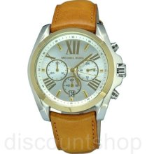 Michael Kors Bradshaw Mk5629 | Brown Leather Strap | Chronograph | 100m |