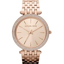 Michael Kors Rose Goldtone Darci Watch Women's