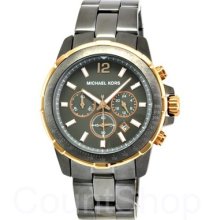 Michael Kors Sports Chronograph Mk8173 | Gunmetal Dial | 46mm | 100m |