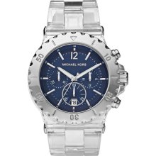 Michael Kors Women's Acetate Blue Dial Watch MK5409