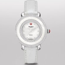 MICHELE Cloette Diamond, Silver Alligator