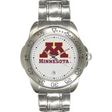 Minnesota Golden Gophers Sport Steel Watch - SPORTM