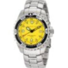 Momentum Men's 1M-DV00Y0 M1 Yellow Dial Stainless-Steel Bracelet