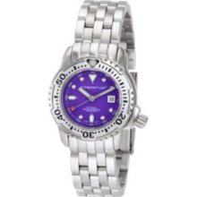 Momentum Womens 1M-DV83P0 Storm II Purple Dial Steel Bracelet