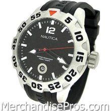 Nautica Men's Diver Watch With Date Display 100m Water Resistant N14600g