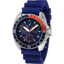 Nautica N07578G Sport Ring Multifunction Blue and Red Men's Watch