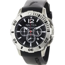 Nautica N16564G BFD 101 Black Resin and Black Dial Men's Watch