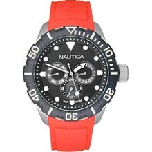 Nautica NSR 101 Multifunction Red Unisex watch #N13645G