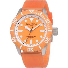 Nautica Orange Jelly Strap Men's watch #N09604G