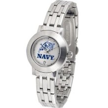 Naval Academy Navy Ladies Stainless Steel Watch