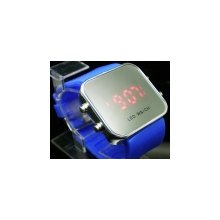 navy blue led watches digital led wristatches d2 multicolor