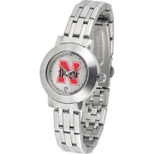 Nebraska Cornhuskers NCAA Womens Steel Dynasty Watch ...