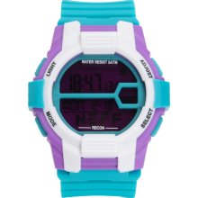 Neff Recon Teal & Purple Digital Watch