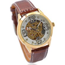 New Fashion Stainless Steel Unisex Mechanical Wrist Watch UN2