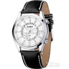 New Fashion Style Watch Eyki Watch,leather Watngch,price And ,w8453g