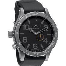 New Men's Nixon 51-30 PU Tide All Gunmetal/Black Watch