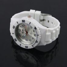 NEW Stylish Silicone Jelly Quartz Unisex Wrist Watch Wristwatch