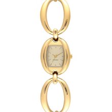 Nine West Oval Bracelet Watch - Gold Women's