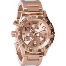 Nixon 42-20 Chrono All Rose Gold A037 897